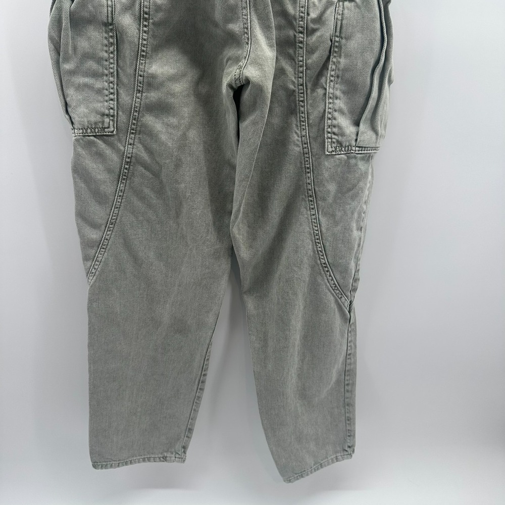 Urban Outfitters Jeans Womens XS Gray Denim Cargo Utility Pockets Outdoor - Picture 4 of 10